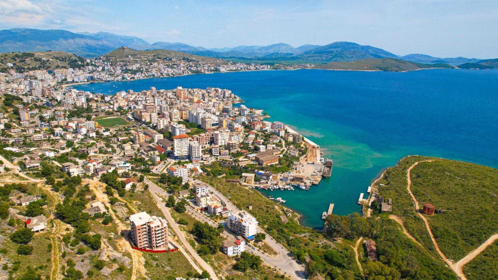 Vila Marina Apartments Sarandë Exterior foto